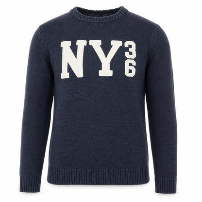 L.O.G.G. Mens Blue Cotton NY36 Crew Neck Pullover Jumper Size S