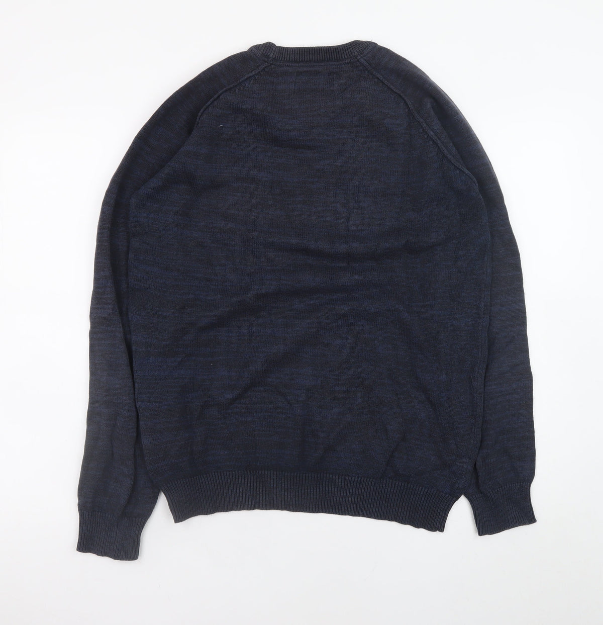 PRODUKT Men's Blue XL Crew Neck Pullover Jumper