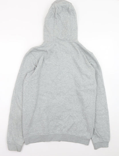 Mens UK Size S Nike Grey Full Zip Hoodie