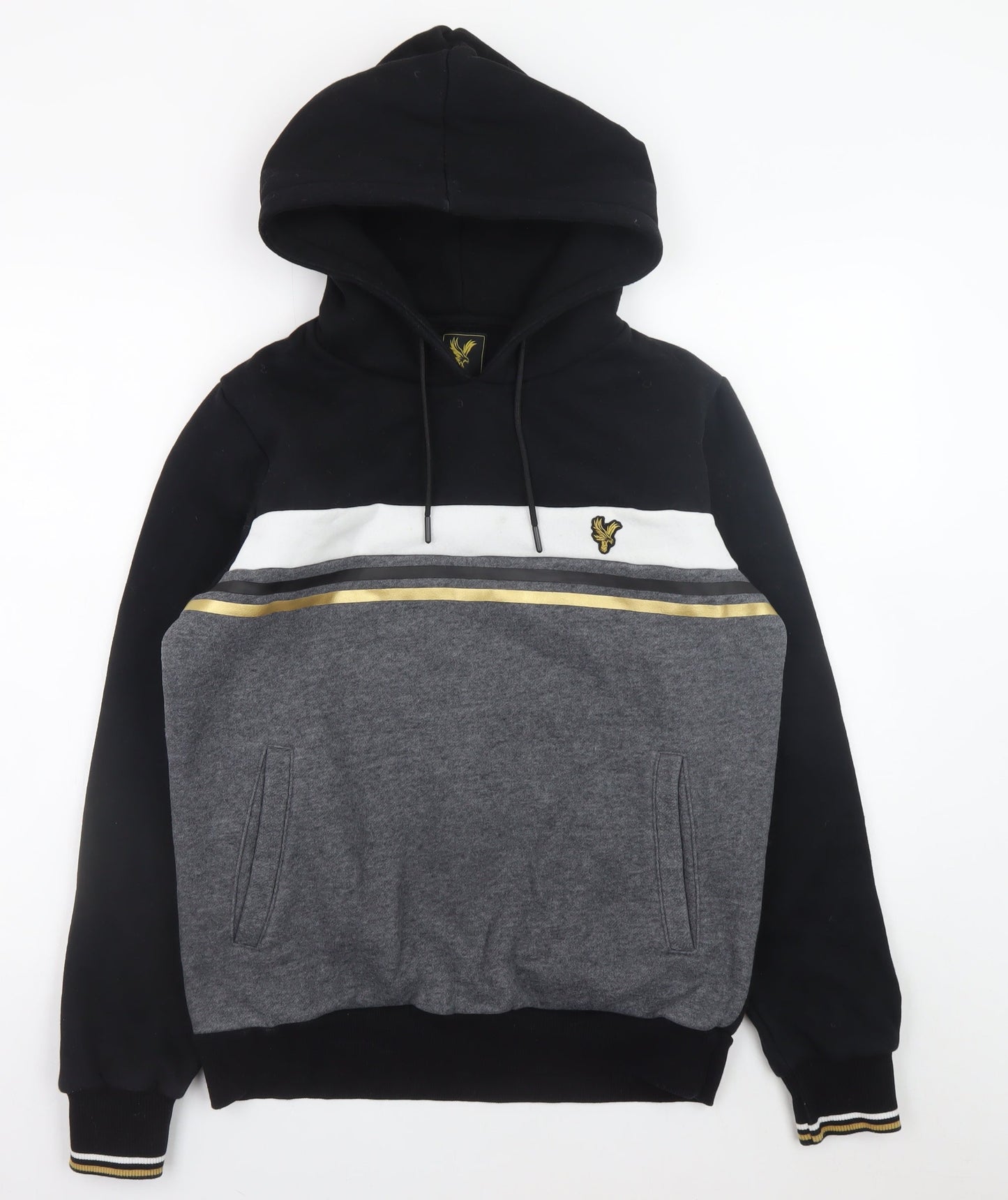 Mens UK Size S Crystal Palace Multicoloured Pullover Hoodie