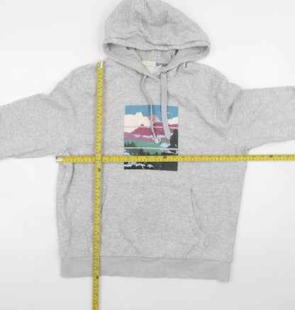 Womens UK Size 12 Mountain Warehouse Grey Pullover Hoodie