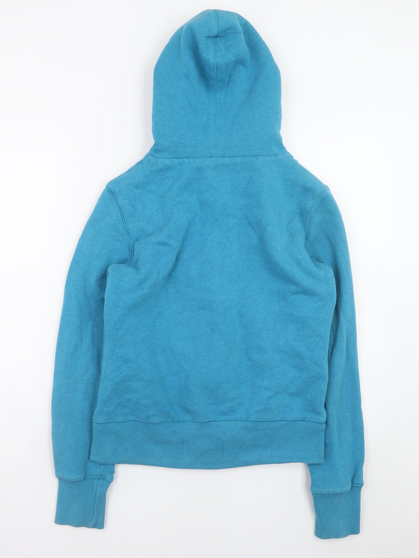 Womens UK Size 12 H&M Blue Full Zip Hoodie