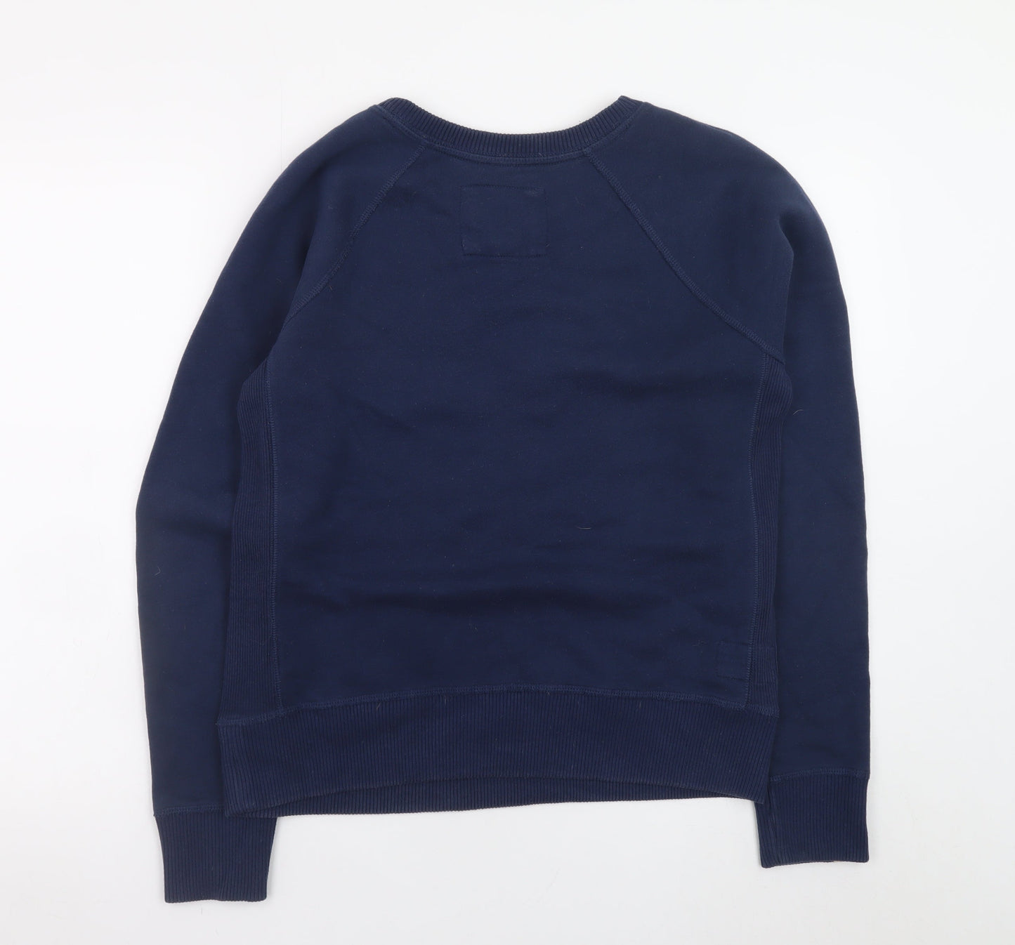Womens UK Size M Abercrombie & Fitch Blue Pullover Sweatshirt