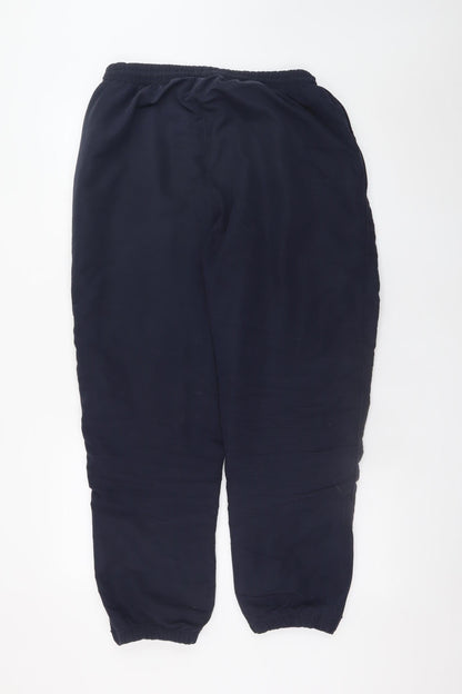 Womens UK Size L Slazenger Regular Fit Jogger Blue Trousers