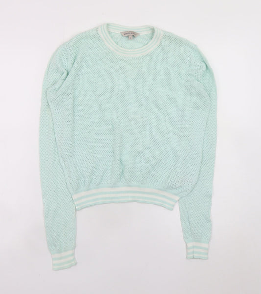 Womens UK Size 8 Marks and Spencer Green Pullover Jumper