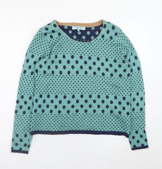 Womens UK Size L Dickins & Jones Blue Pullover Jumper
