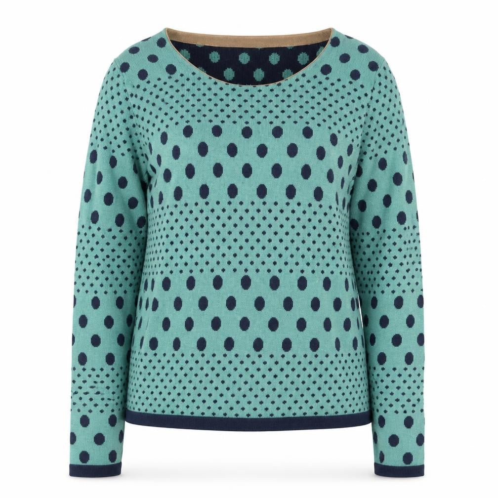 Womens UK Size L Dickins & Jones Blue Pullover Jumper