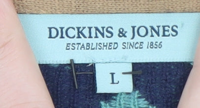 Womens UK Size L Dickins & Jones Blue Pullover Jumper