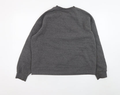 Womens UK Size M Looney Tunes Grey Pullover Sweatshirt