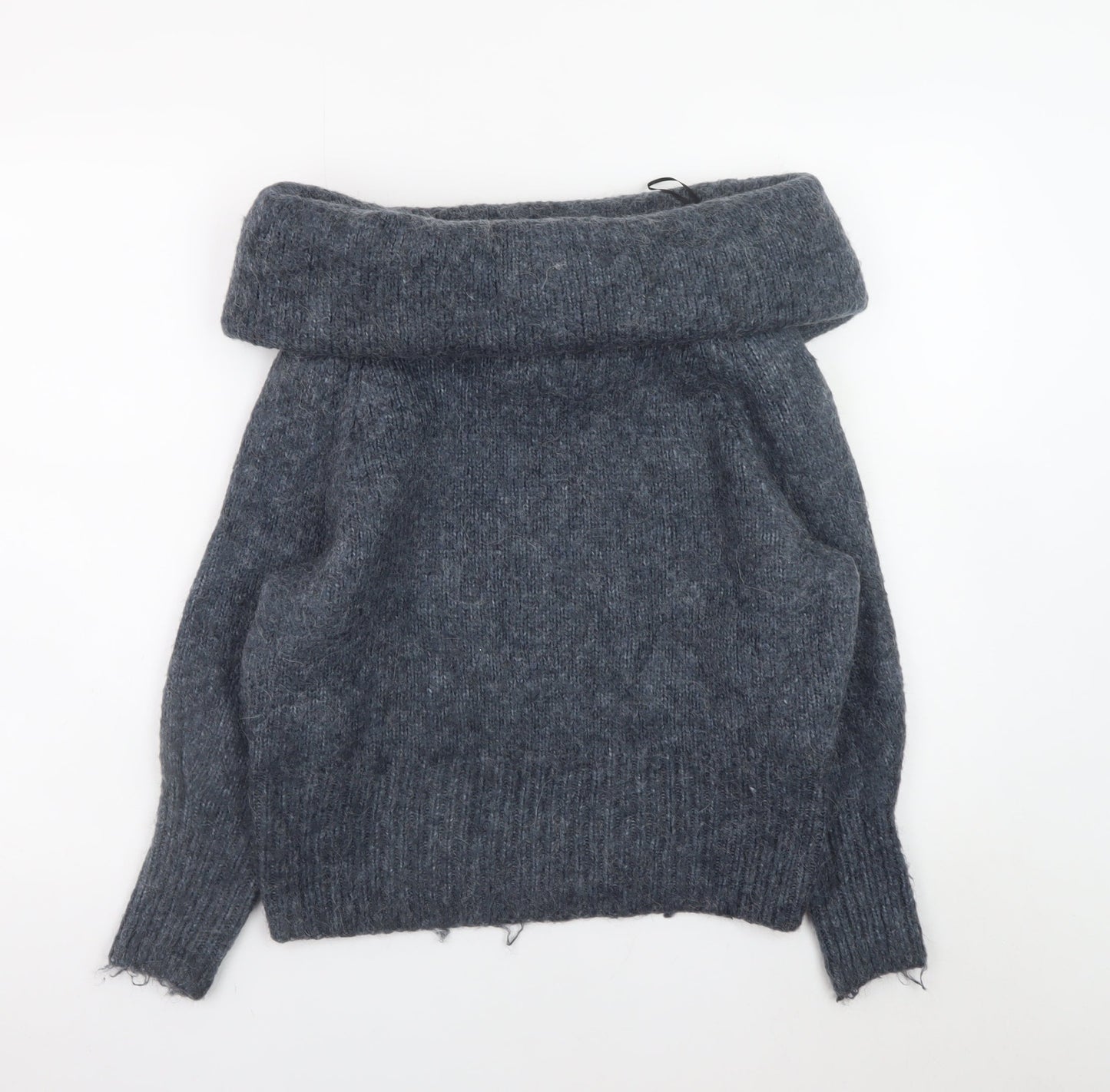 Womens UK Size S H&M Grey Pullover Jumper