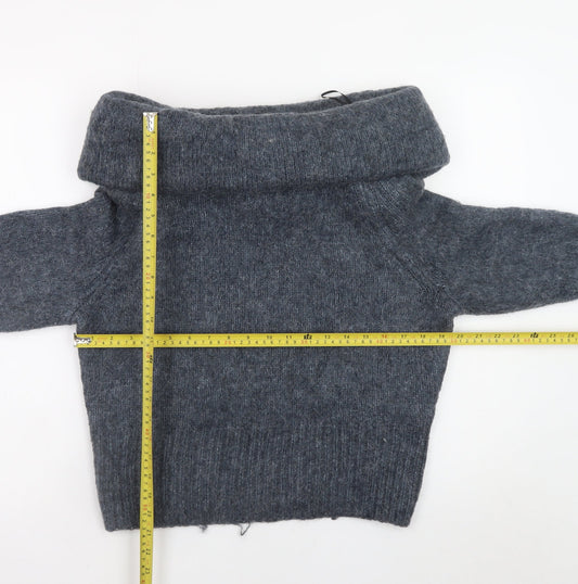 Womens UK Size S H&M Grey Pullover Jumper