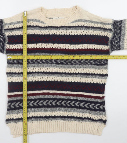 Womens UK Size 12 Springfield Multicoloured Pullover Jumper