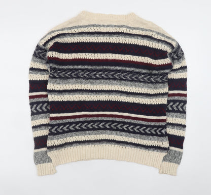 Womens UK Size 12 Springfield Multicoloured Pullover Jumper