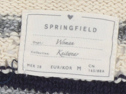Womens UK Size 12 Springfield Multicoloured Pullover Jumper