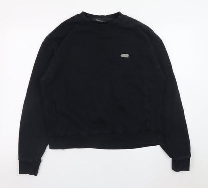 Mens UK Size M Trapstar Black Pullover Sweatshirt