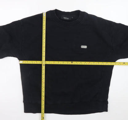 Mens UK Size M Trapstar Black Pullover Sweatshirt