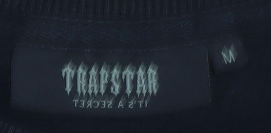 Mens UK Size M Trapstar Black Pullover Sweatshirt