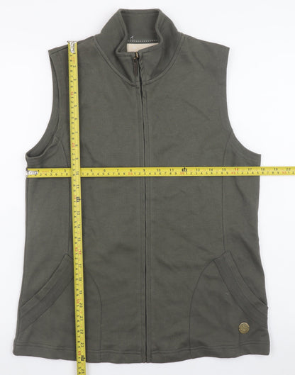Womens UK Size 10 DASH Green Basic Jacket