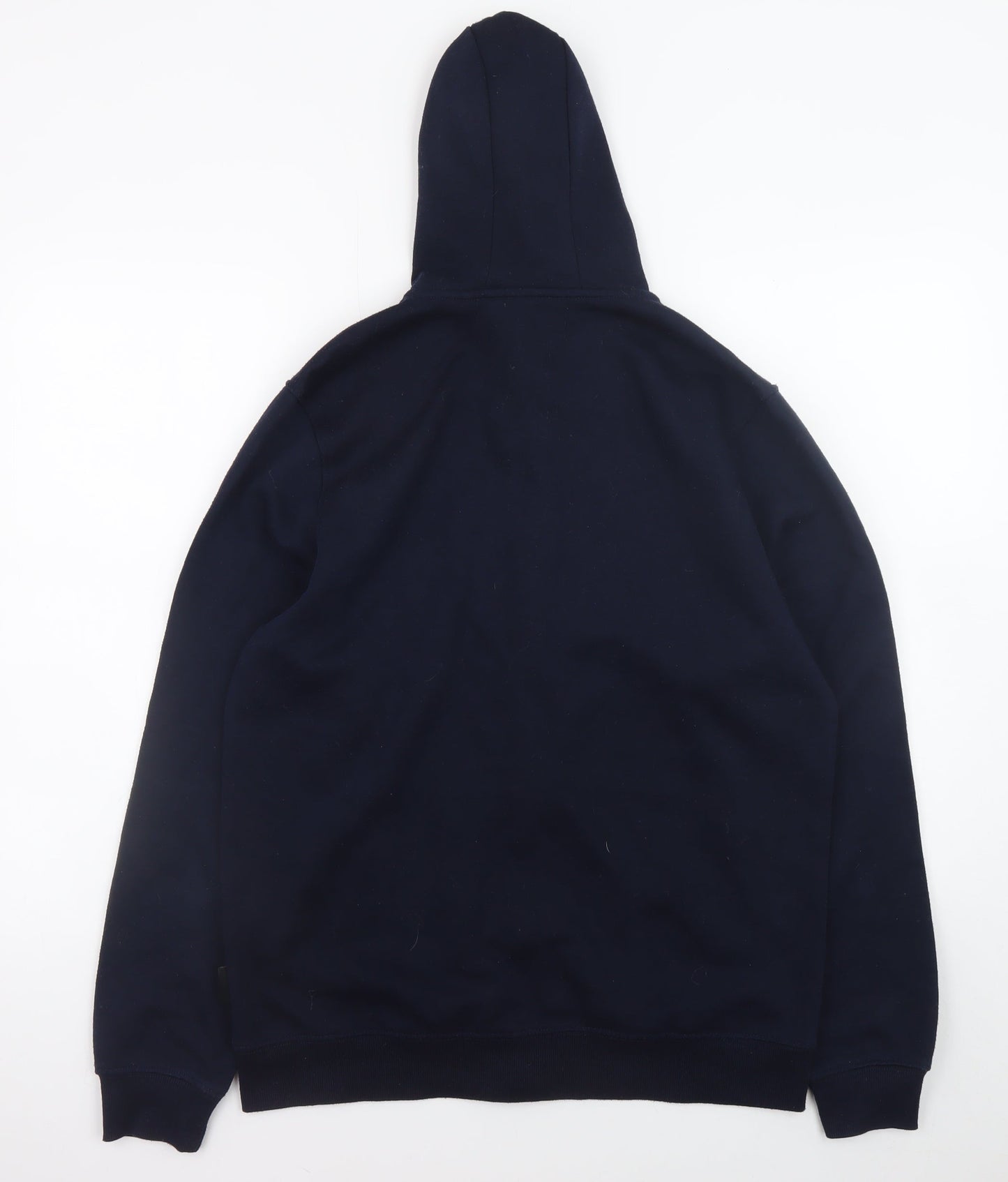 Mens UK Size L The People Rep Blue Full Zip Hoodie