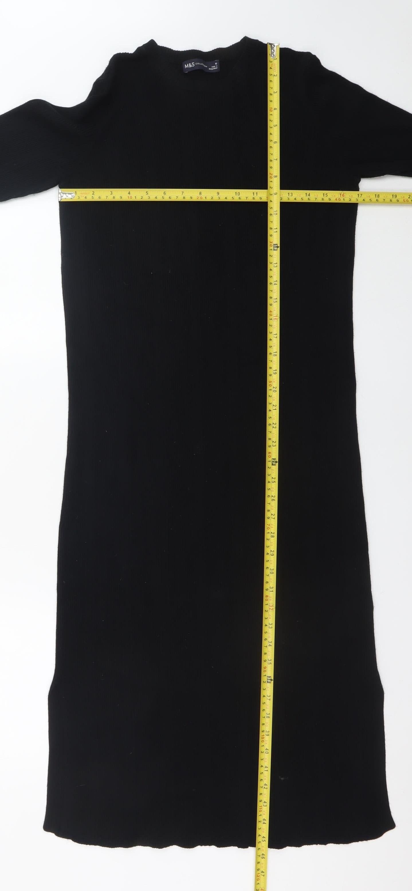 Womens UK Size 16 Marks and Spencer Bodycon Dress