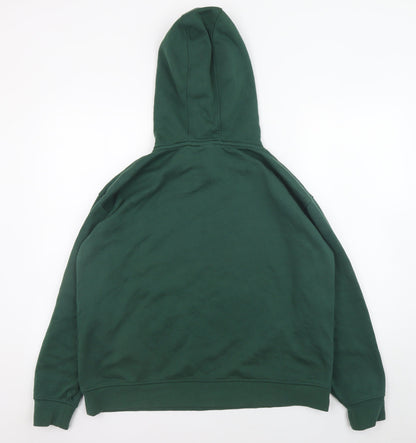 Womens UK Size L Disney Green Pullover Hoodie