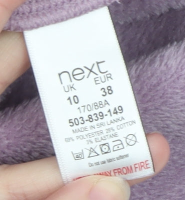 Womens UK Size 10 NEXT Purple Pullover Sweatshirt
