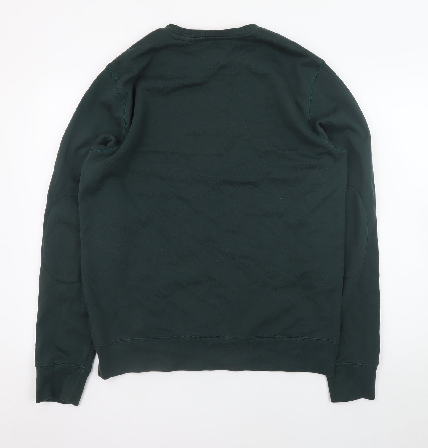 Mens UK Size XL Tommy Hilfiger Green Pullover Sweatshirt