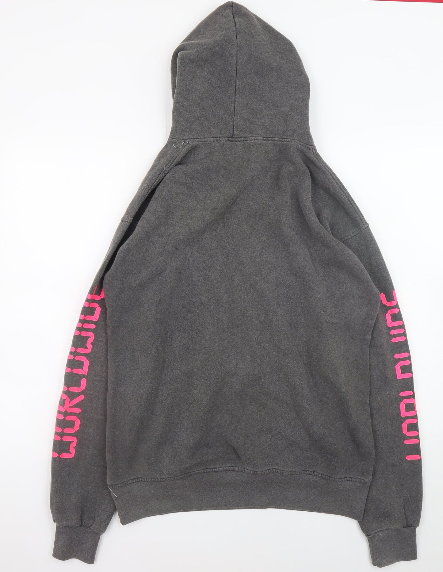 Womens UK Size S PRETTYLITTLETHING Grey Pullover Hoodie