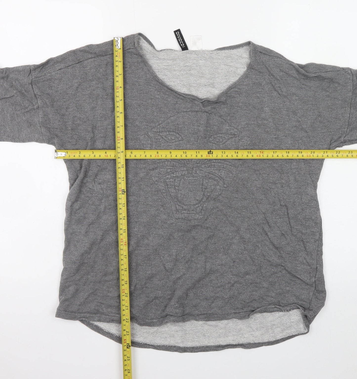 Womens UK Size L H&M Grey Pullover Sweatshirt