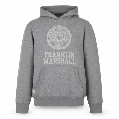 Mens UK Size 2XL Franklin & Marshall Grey Pullover Hoodie