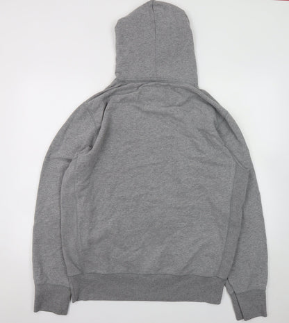 Mens UK Size 2XL Franklin & Marshall Grey Pullover Hoodie
