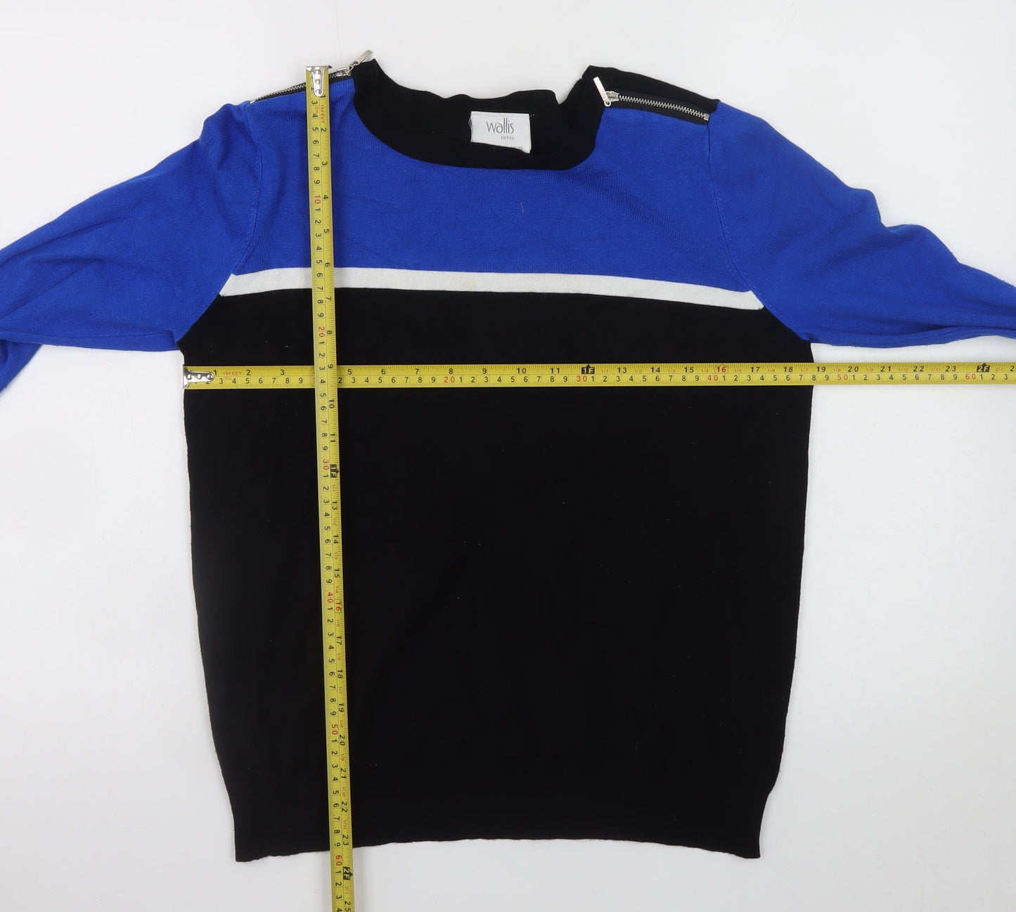 Womens UK Size 14 Wallis Blue Pullover Jumper