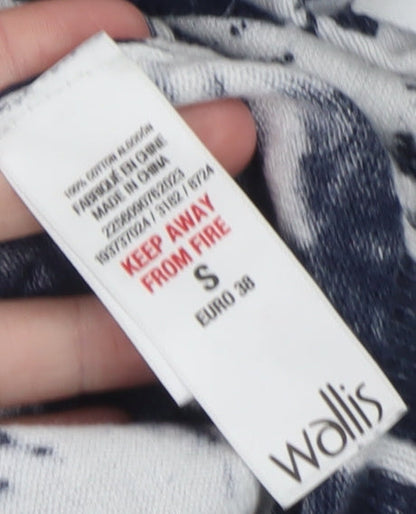 Womens UK Size S Wallis Blue Pullover Jumper