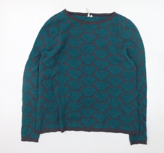 Womens UK Size 14 White Stuff Blue Pullover Jumper
