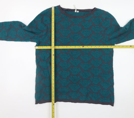 Womens UK Size 14 White Stuff Blue Pullover Jumper