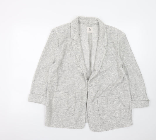Womens UK Size 14 TU Grey Cardigan Jumper