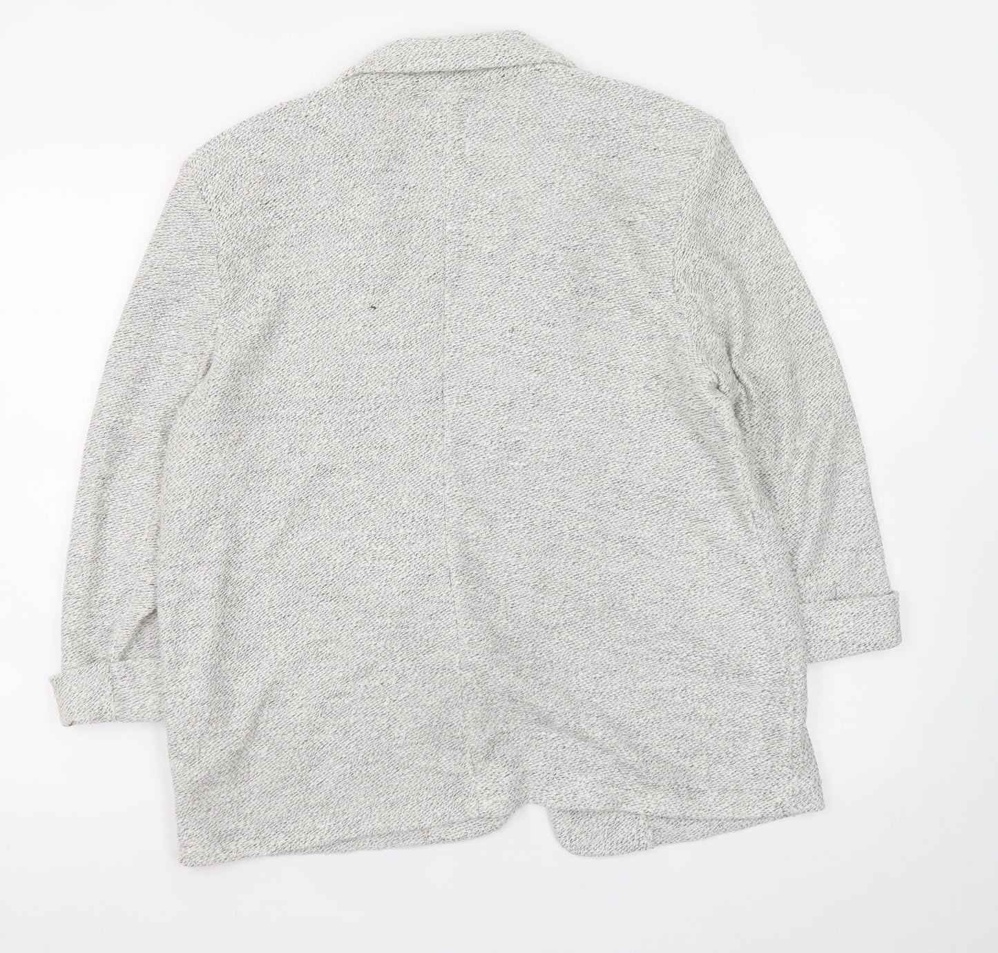 Womens UK Size 14 TU Grey Cardigan Jumper