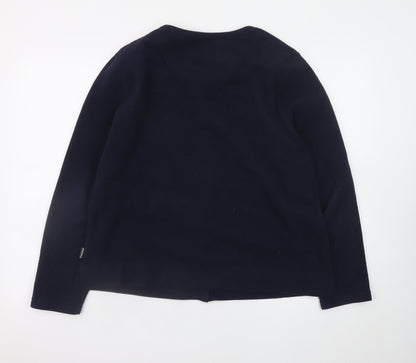Hawkshead Women's Blue Fleece Jacket Size 18 Regular Lightweight