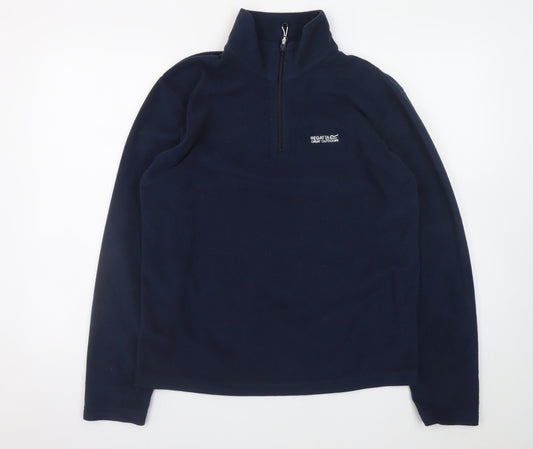 Mens UK Size M Regatta Blue Pullover Sweatshirt