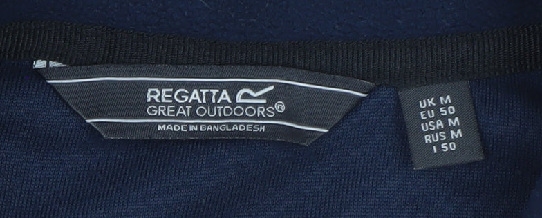 Mens UK Size M Regatta Blue Pullover Sweatshirt