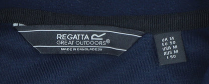 Mens UK Size M Regatta Blue Pullover Sweatshirt