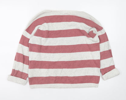 Womens UK Size 10 Fat Face Multicoloured Pullover Jumper