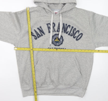 Mens UK Size M Dimco Apparel Grey Pullover Hoodie