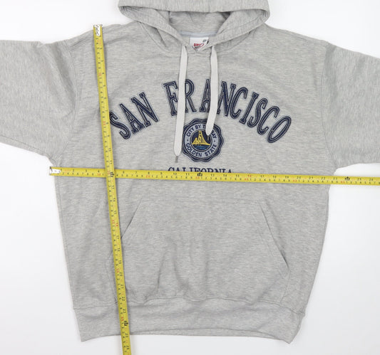 Mens UK Size M Dimco Apparel Grey Pullover Hoodie