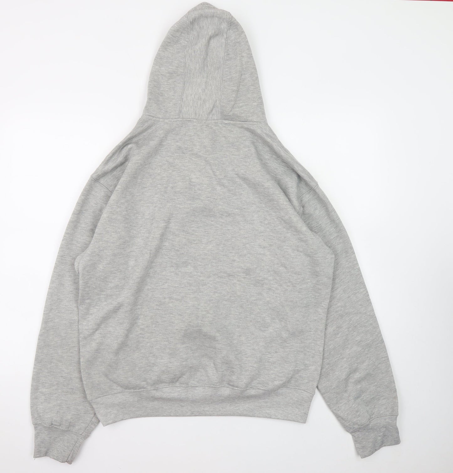 Mens UK Size M Dimco Apparel Grey Pullover Hoodie