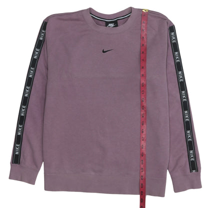 Mens UK Size S Nike Purple Pullover Sweatshirt
