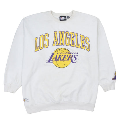 Womens UK Size XL NBA White Pullover Sweatshirt
