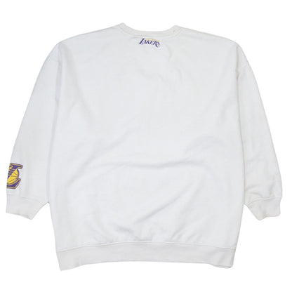 Womens UK Size XL NBA White Pullover Sweatshirt