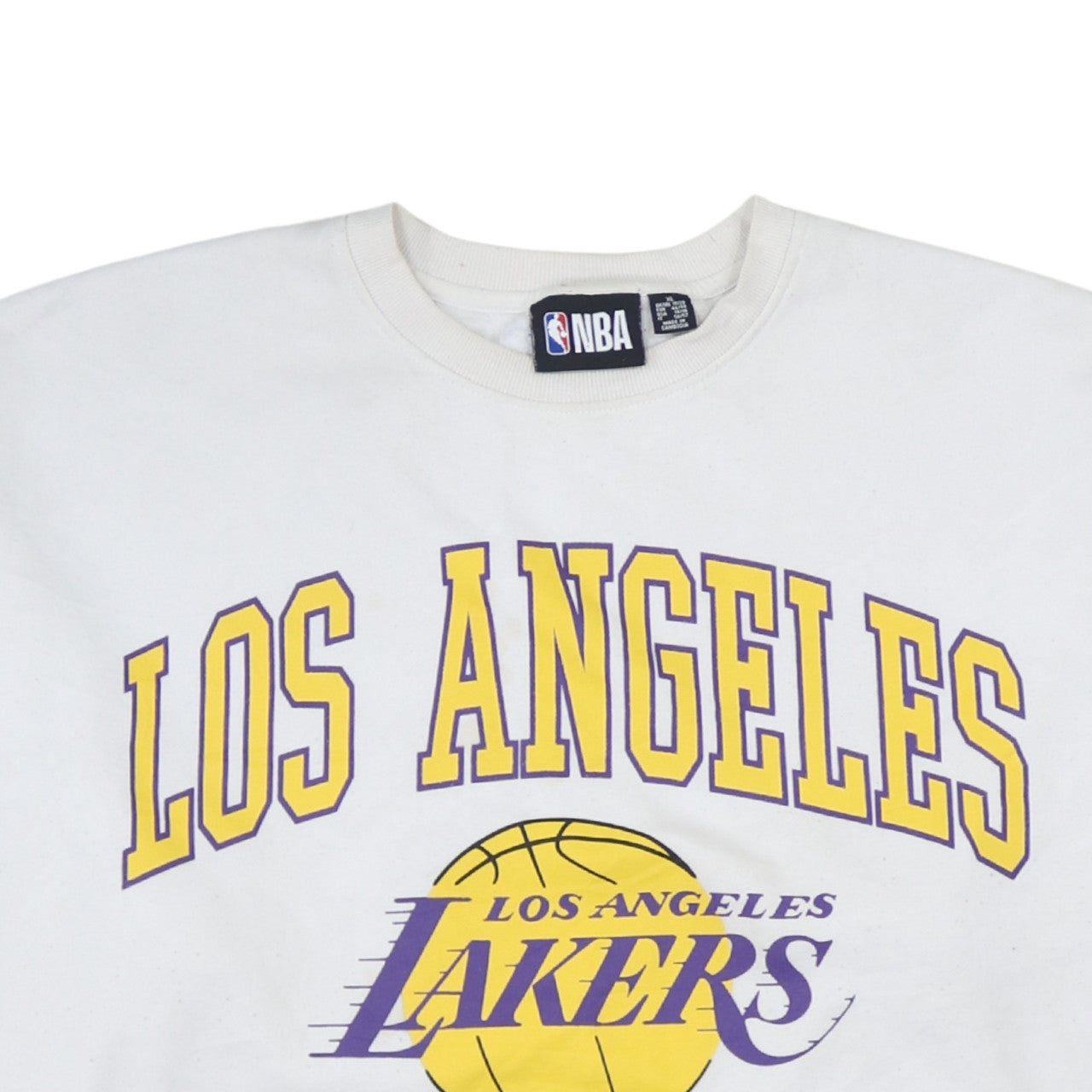 Womens UK Size XL NBA White Pullover Sweatshirt