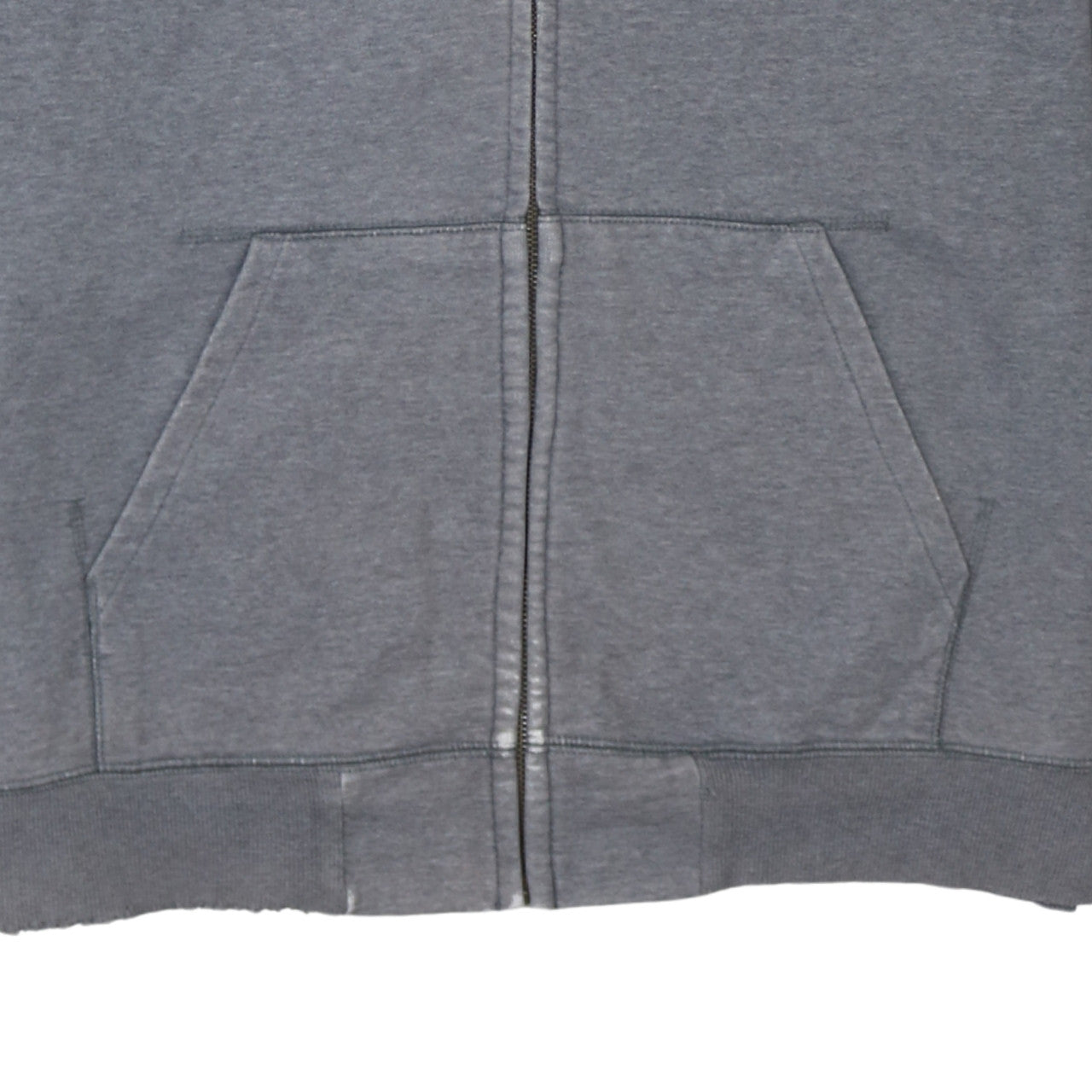 Mens UK Size XL Carhartt Grey Full Zip Hoodie